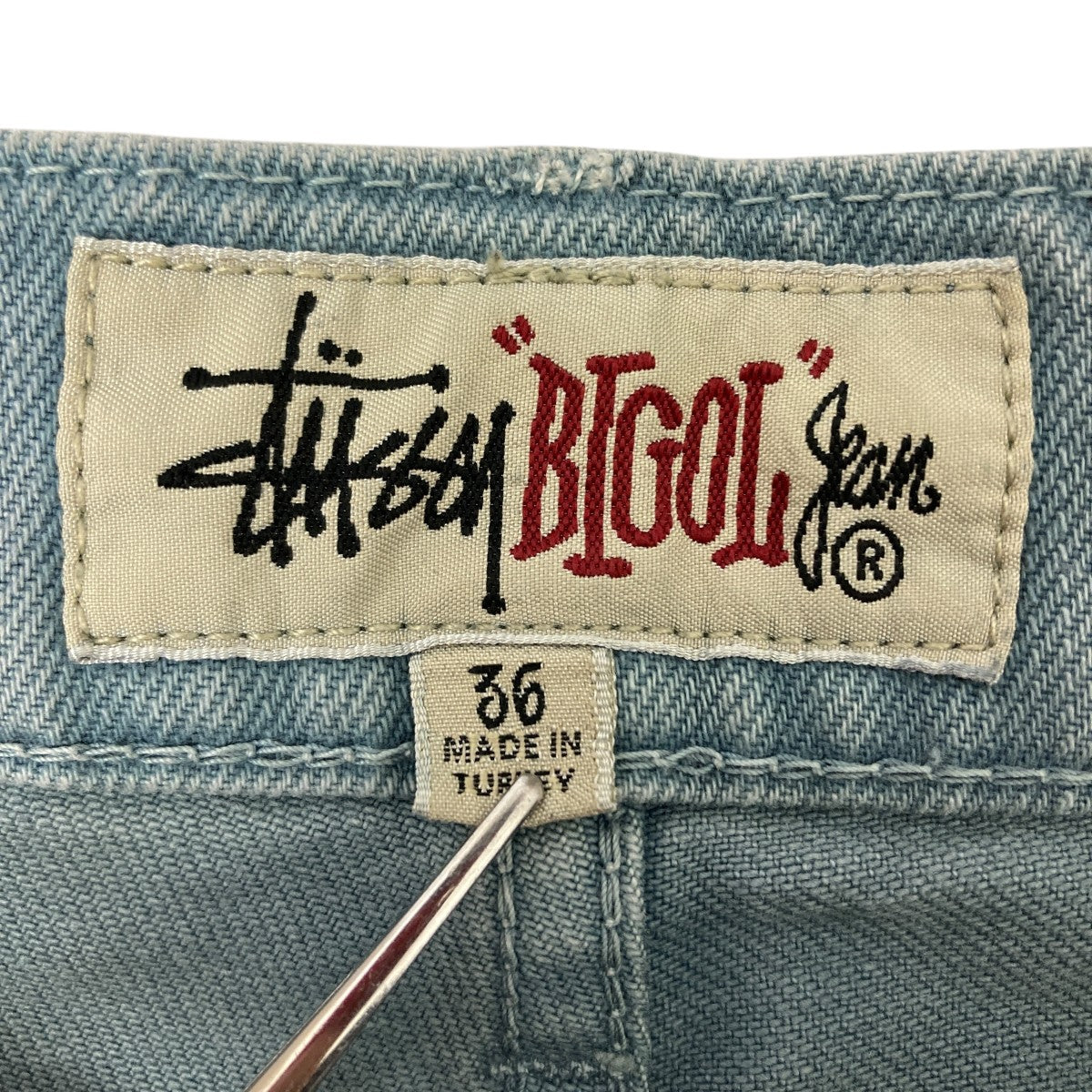 stussy(ステューシー) SPRAY DYE BIG OL JEANS スプレービッグデニム