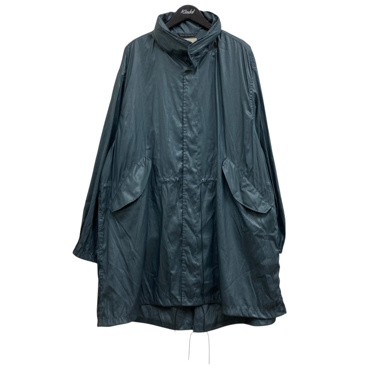 YOKE LEATHER LIKE POLYESTER SNOW PARKA レザーライクスノーパーカー 古着・中古-1枚目のアイテム画像
