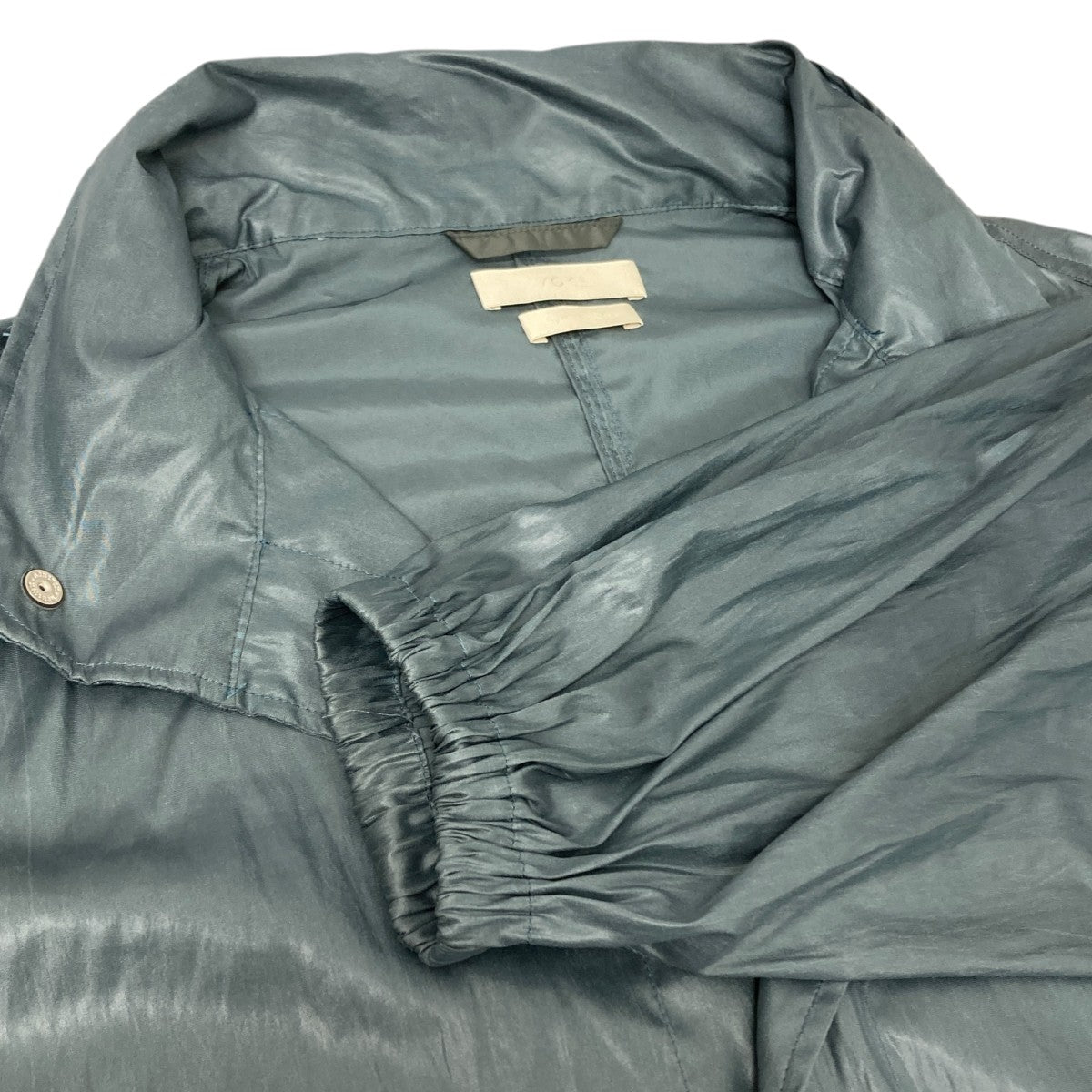 YOKE LEATHER LIKE POLYESTER SNOW PARKA レザーライクスノーパーカー 古着・中古-5枚目のアイテム画像