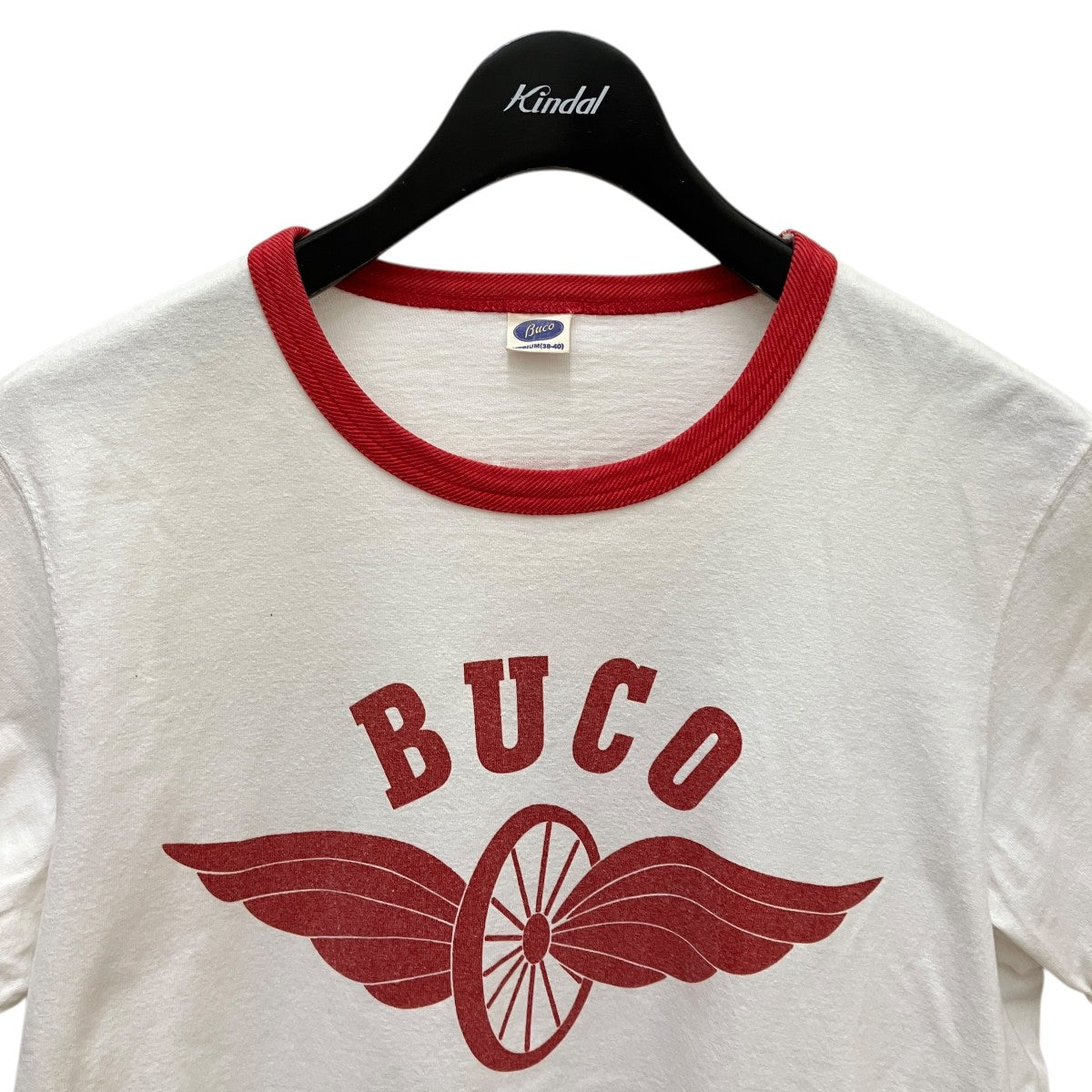 Buco×THE REAL McCOY’S リンガーTシャツ 古着・中古-2枚目のアイテム画像