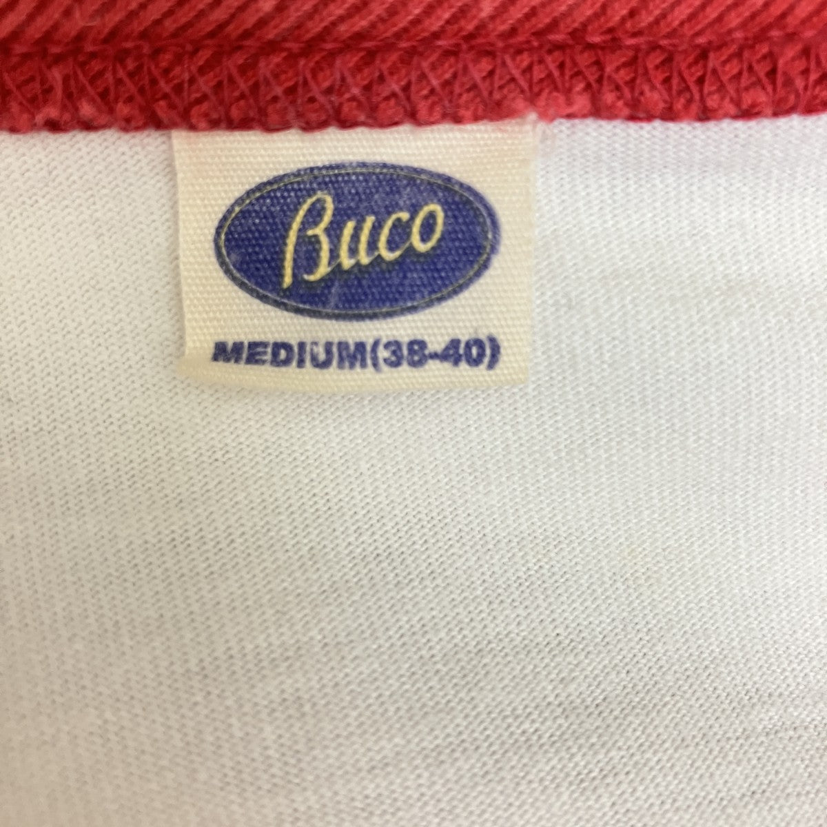 Buco×THE REAL McCOY’S リンガーTシャツ 古着・中古-5枚目のアイテム画像
