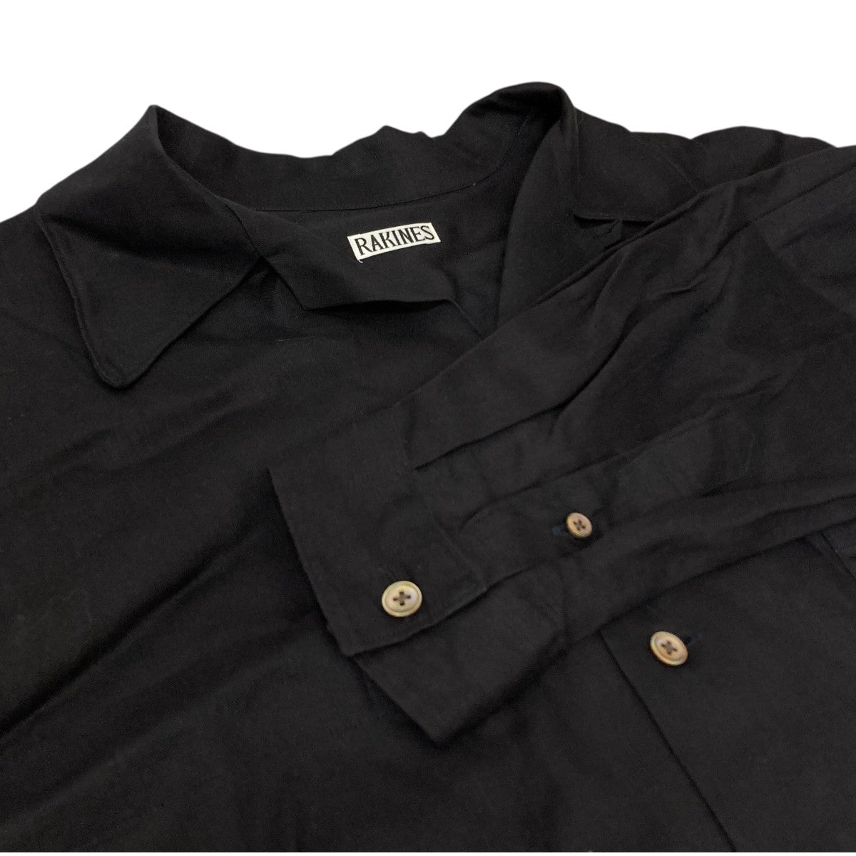 RAKINES(ラキネス) Oxford - Danny オープンカラーシャツ