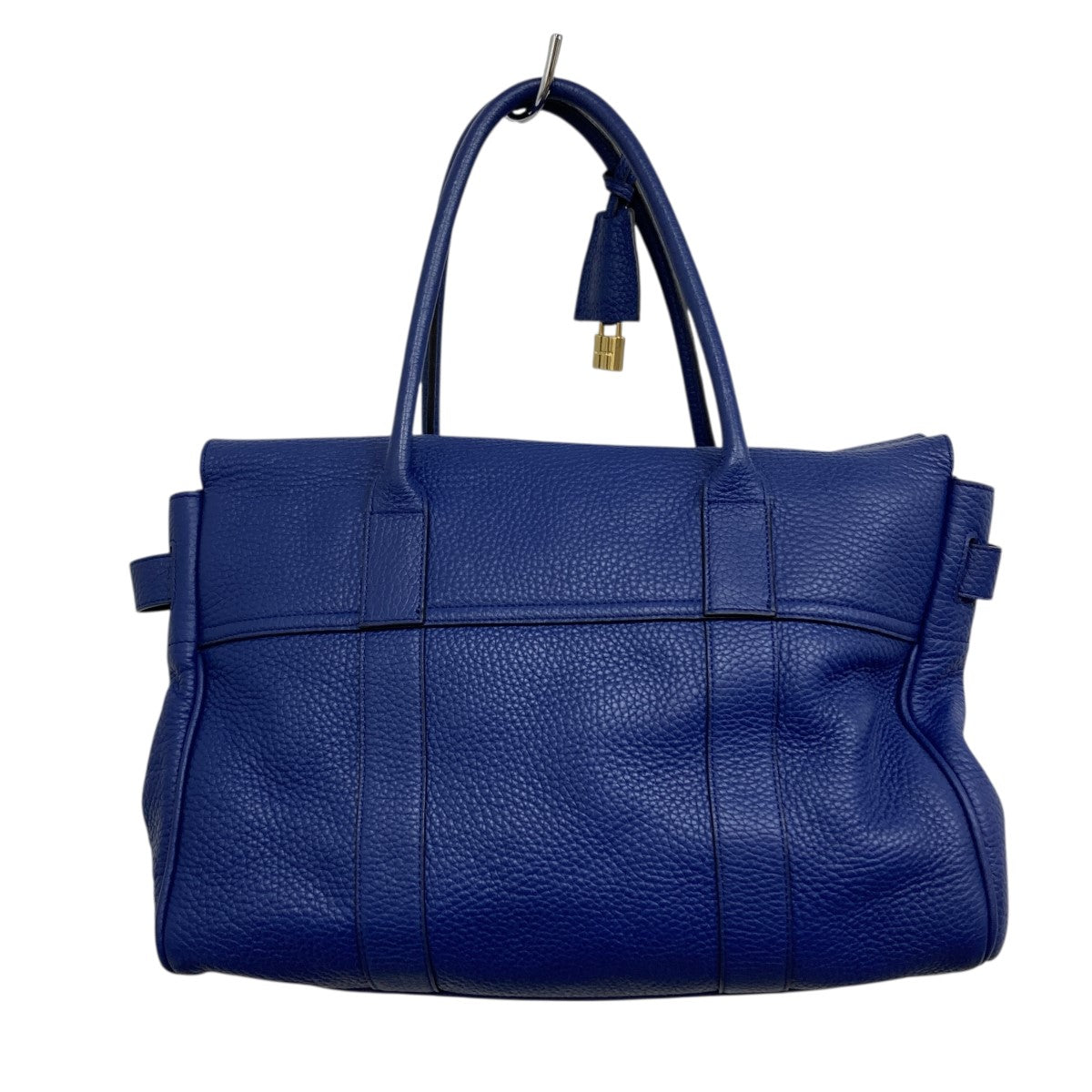 マルベリー ブルー レザートートバッグ マルベリー ブルー レザートートバッグ Mulberry マルベリー