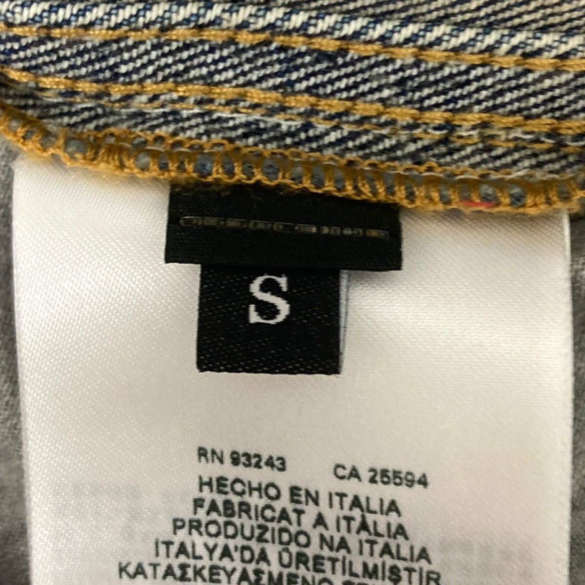 DIESEL ドッキングベスト 古着・中古-5枚目のアイテム画像