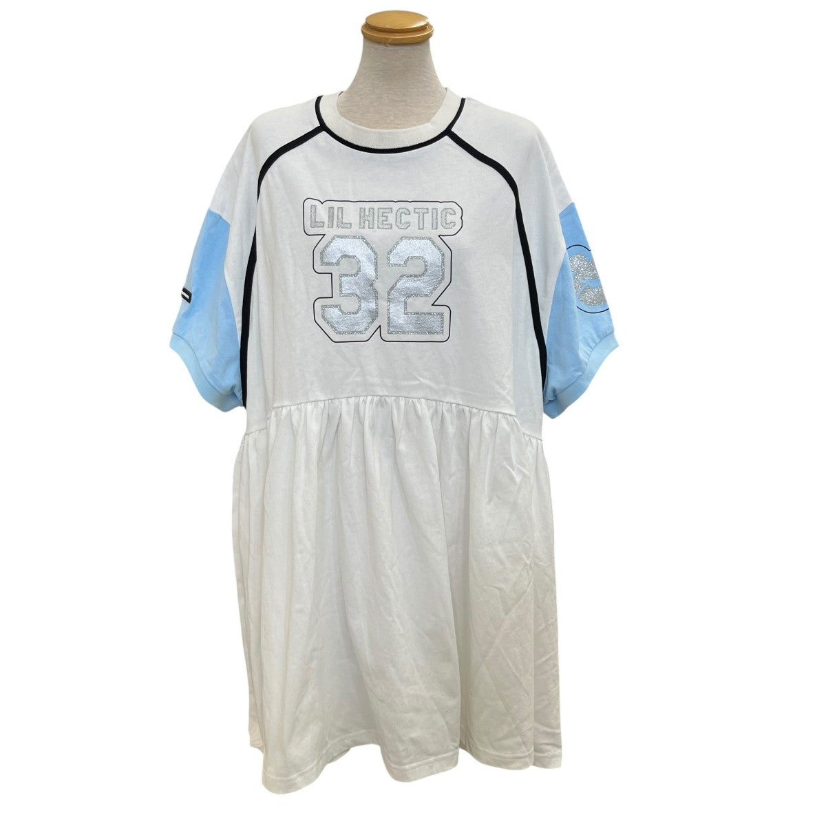 Little sunny bite numbering dressスウェットワンピースLSB-LOP-038B 古着・中古-1枚目のアイテム画像