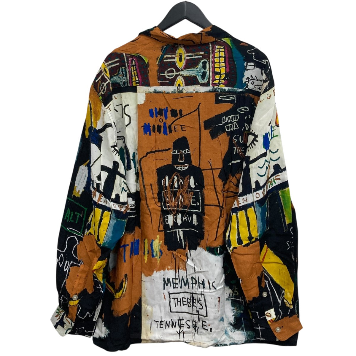 WACKO MARIA×Jean-michel BASQUIAT バスキアハワイアンシャツ マルチ