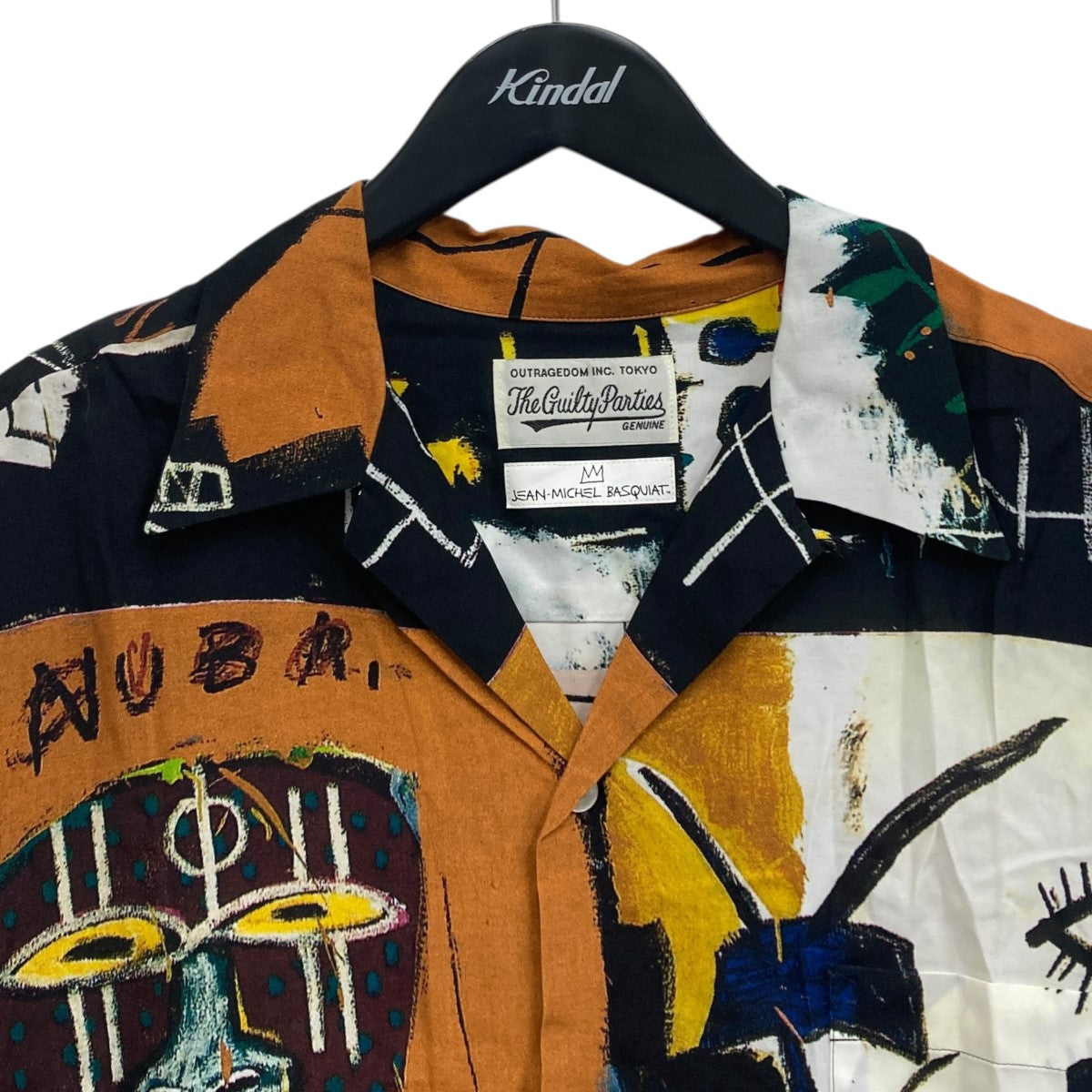 WACKO MARIA×Jean-michel BASQUIAT バスキアハワイアンシャツ マルチ