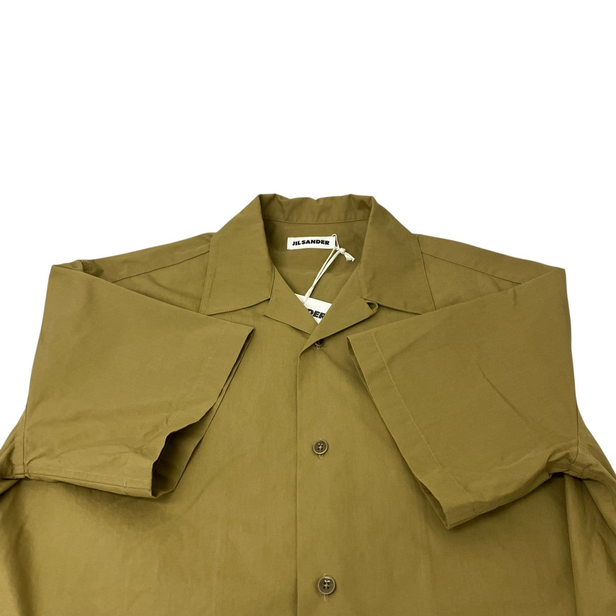 JIL SANDER ヘビーオーガニックコットンシャツ 古着・中古-4枚目のアイテム画像
