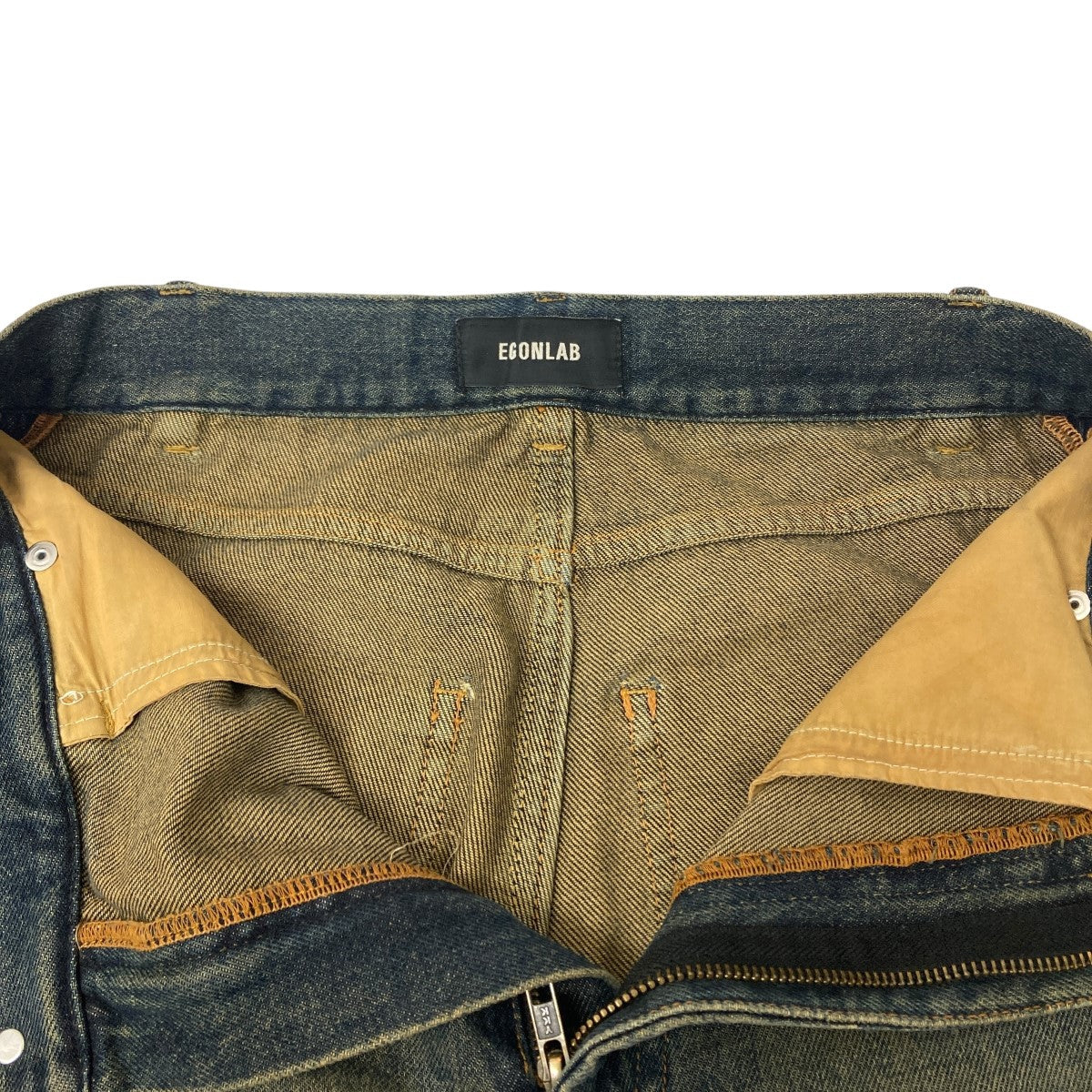 Egon lab. エゴンラボ 46 EGON LAB(エゴンラボ) 23AW ダーティウォッシュフレアデニム AW23 DN