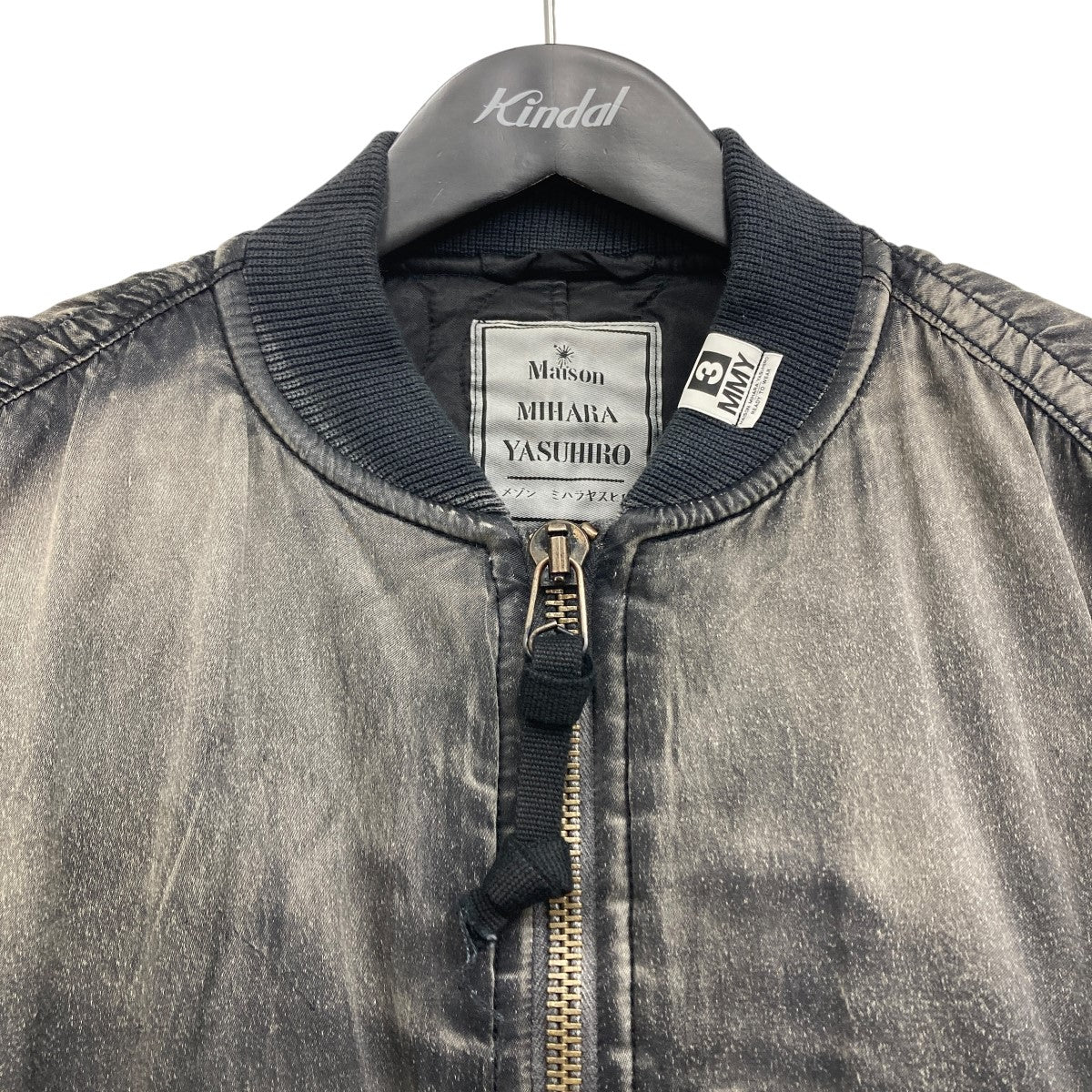メゾンミハラヤスヒロ FLIGHT JACKET フライトジャケット48 グレー メゾンミハラヤスヒロ FLIGHT JACKET フライトジャケット48