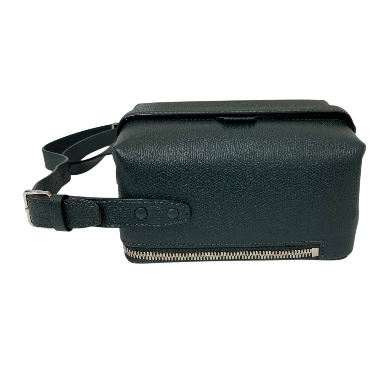 Valextra / ミニボストンバッグ ブラック バビラミディアム Valextra / ミニボストンバッグ ブラック バビラミディアム