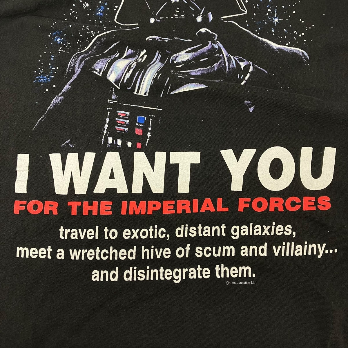 VINTAGE 90’s STARWARSヴィンテージTシャツ 古着・中古-4枚目のアイテム画像