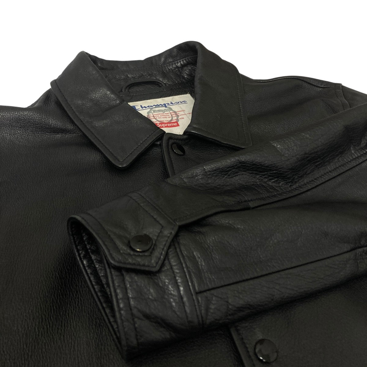 Supreme×Champion 15AWLeather Coaches Jacketレザーコーチ