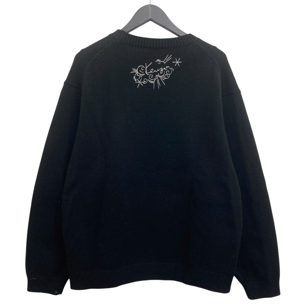 超希少✨　KENZO ケンゾー ファーコート ファーカルガンプレート ブラック KENZO(ケンゾー) ニット FE68PU4913CZ ブラック サイズ M