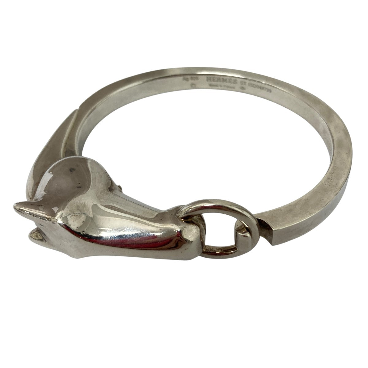 HERMES(エルメス) ギャロップバングル シルバー｜【公式