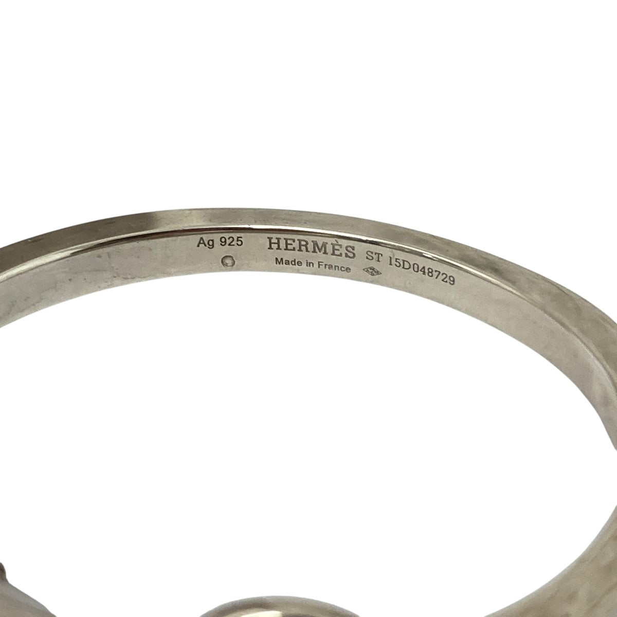 HERMES(エルメス) ギャロップバングル シルバー｜【公式