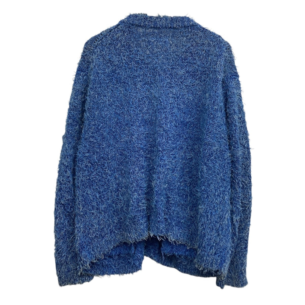 doublet(ダブレット) 25SS TWEED KNIT CARDIGAN ヴィンテージ加工