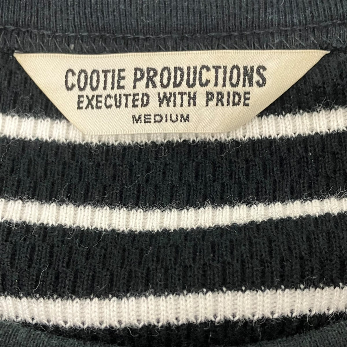 COOTIE PRODUCTIONS ボーダーTシャツ 古着・中古-5枚目のアイテム画像