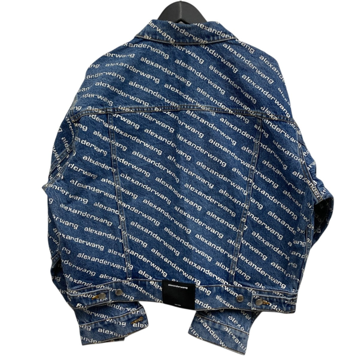 アレキサンダーワン　ジャケット　ブルゾン ALEXANDER WANG(アレキサンダーワン) 総柄デニムジャケット