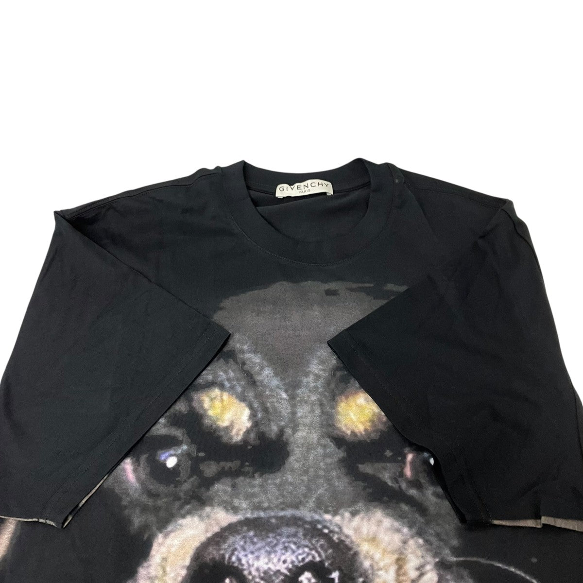 GIVENCHY(ジバンシィ) ロットワイラープリントTシャツ ブラック サイズ