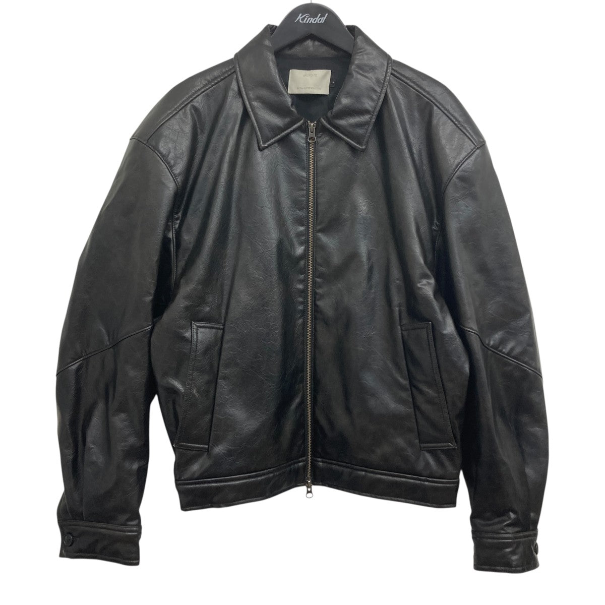 AMOMENTO(アモーメント) 24FW レザータッチブルゾン GKL-64060