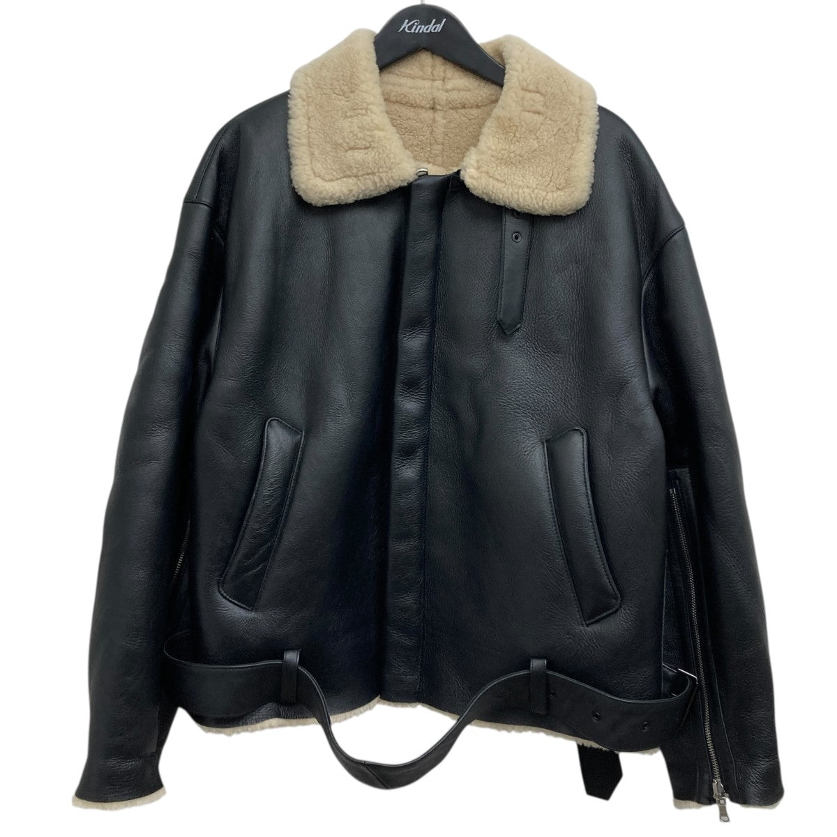 YOKE(ヨーク) 21AW シープスキンデタッチャブルカラージャケット