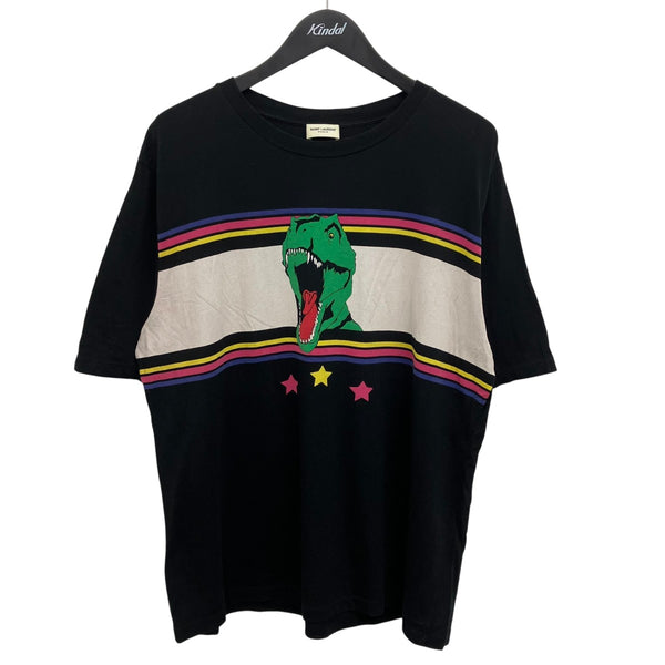 Saint Laurent Paris(サンローランパリ) ダイナソープリントTシャツ