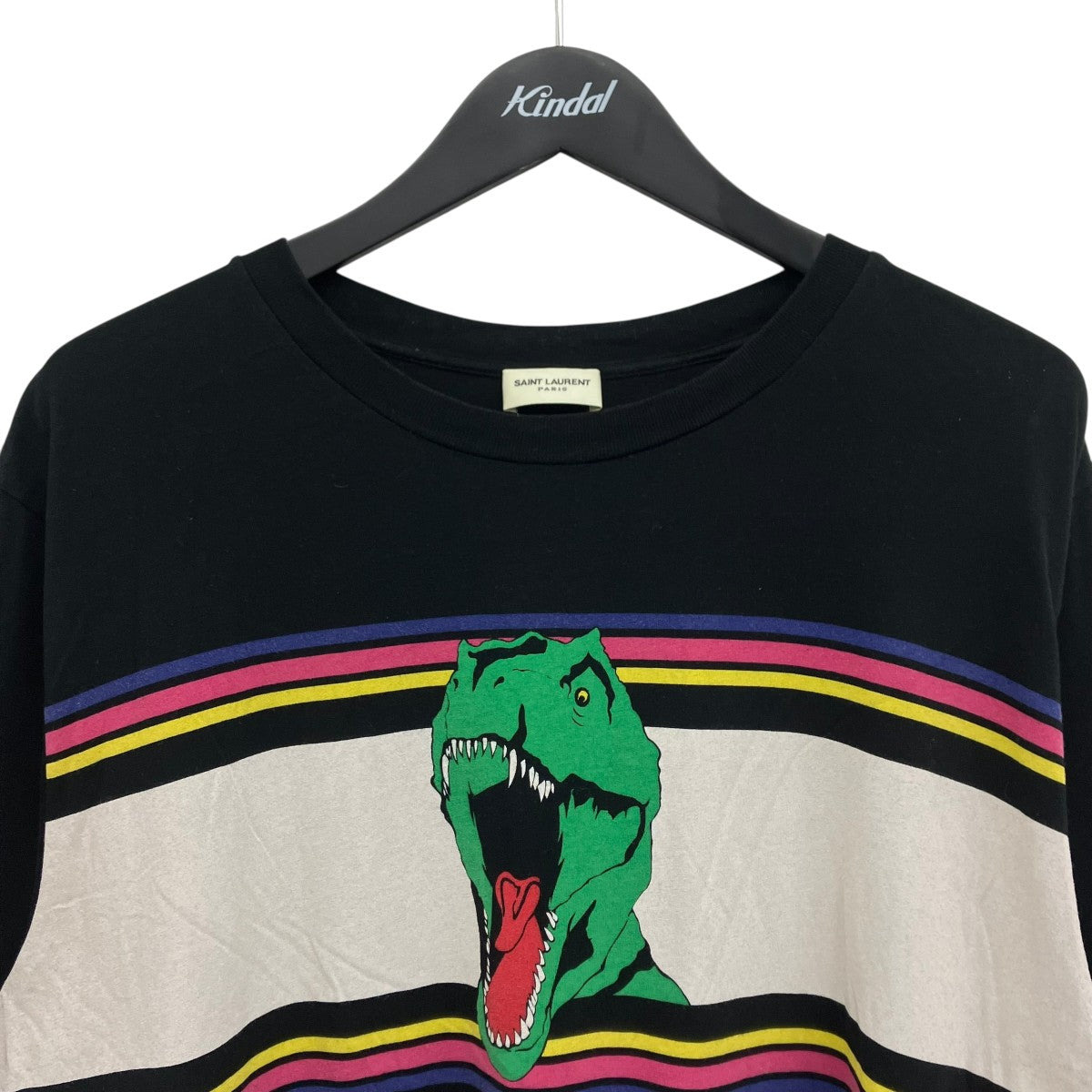 Saint Laurent Paris(サンローランパリ) ダイナソープリントTシャツ