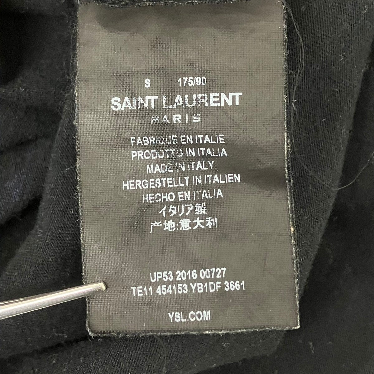 Saint Laurent Paris ダイナソープリントTシャツ 古着・中古-5枚目のアイテム画像