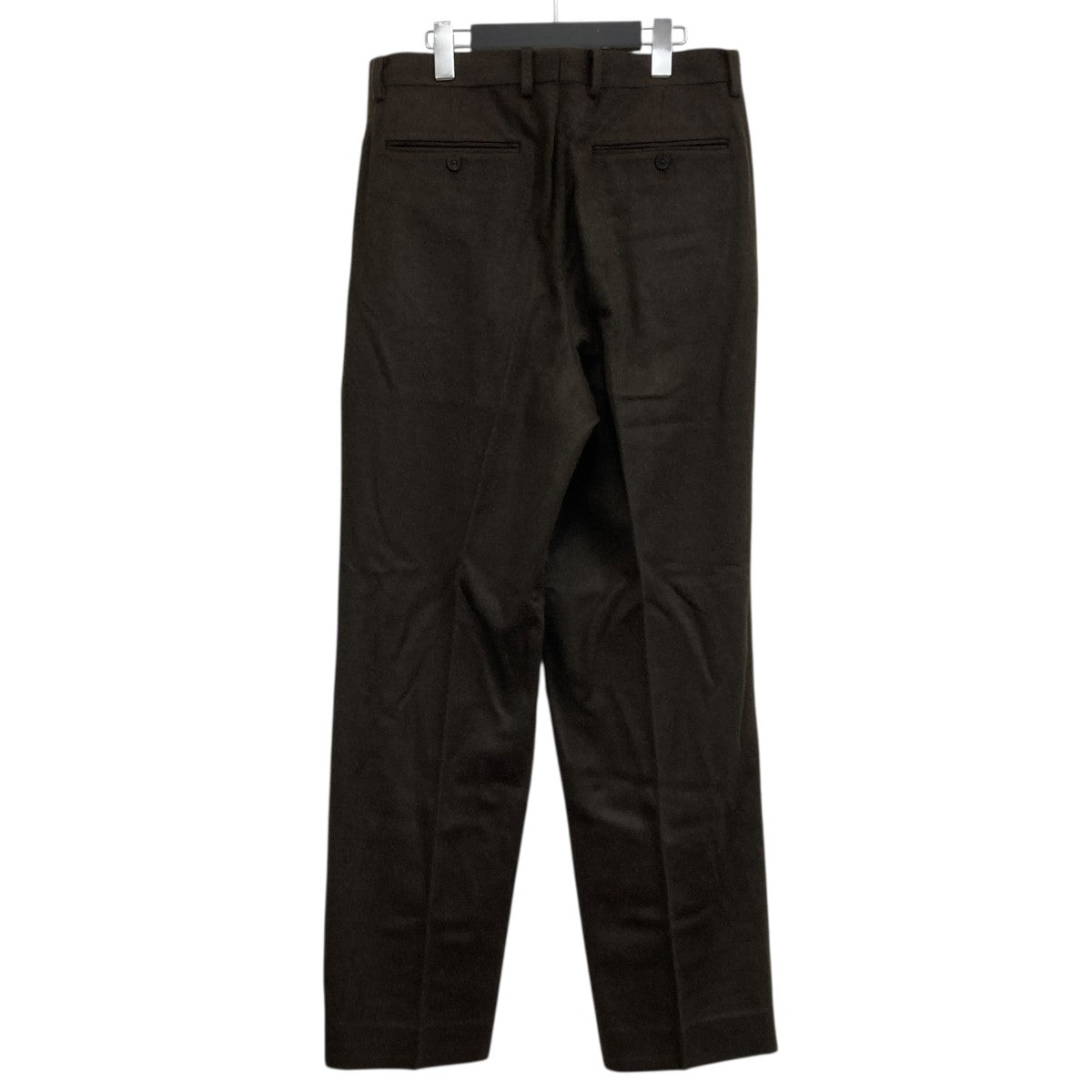 AURALEE 19AW 黒 フランネルスラックス サイズ4 graiz_rc-itdj7g45sask-ka0c