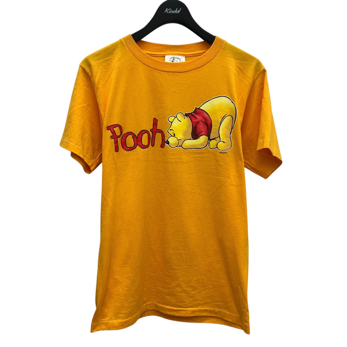 Disney poohプリントTシャツ 古着・中古-1枚目のアイテム画像
