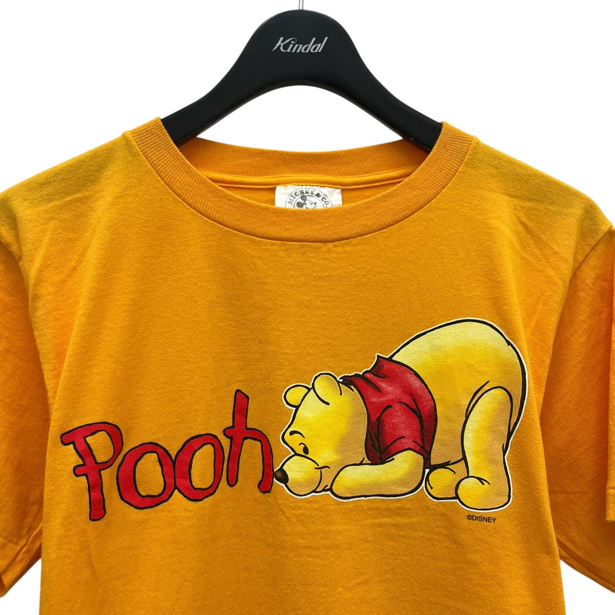 Disney poohプリントTシャツ 古着・中古-3枚目のアイテム画像