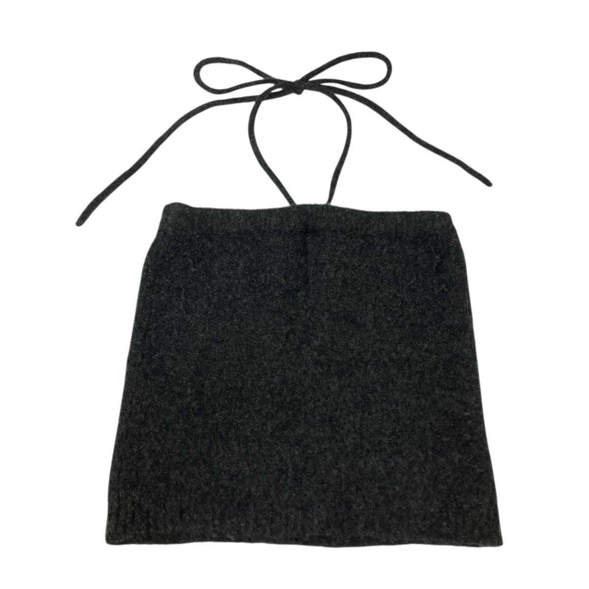 【新品タグ付き】yo biotop ノースリーブニット yo biotop(ビオトープ) ホルターネックニット EEM-42070-B