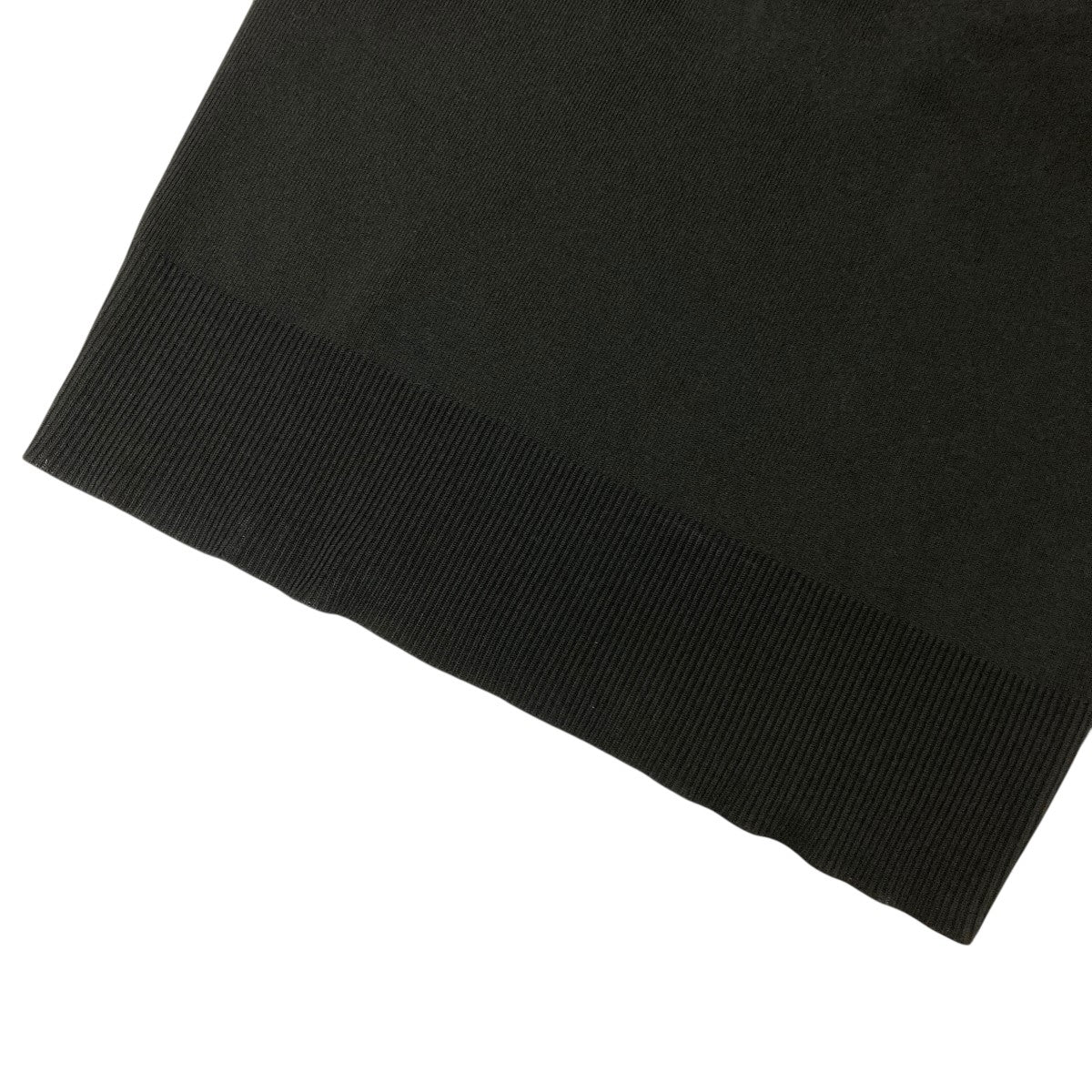 yo biotop(ビオトープ) Long knit dressニットワンピース ブラック