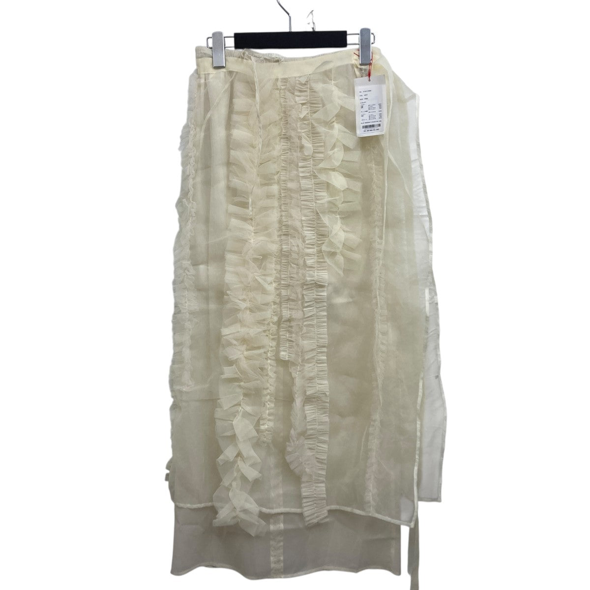 Sheer Ruffle Skirt シアーラッフルスカート