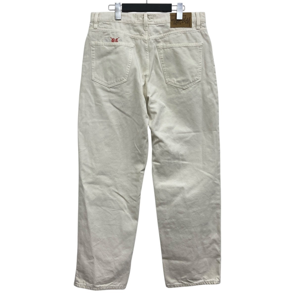 Stussy ホワイト カーゴパンツ サイズ28 Stussy パンツ 28 Stussy ホワイト カーゴパンツ サイズ28