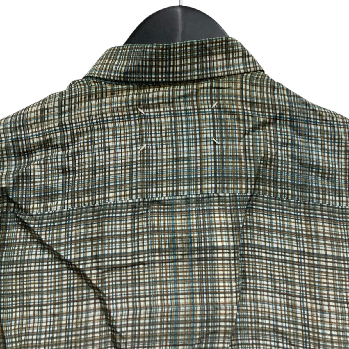 Maison Margiela チェックシャツ 古着・中古-4枚目のアイテム画像