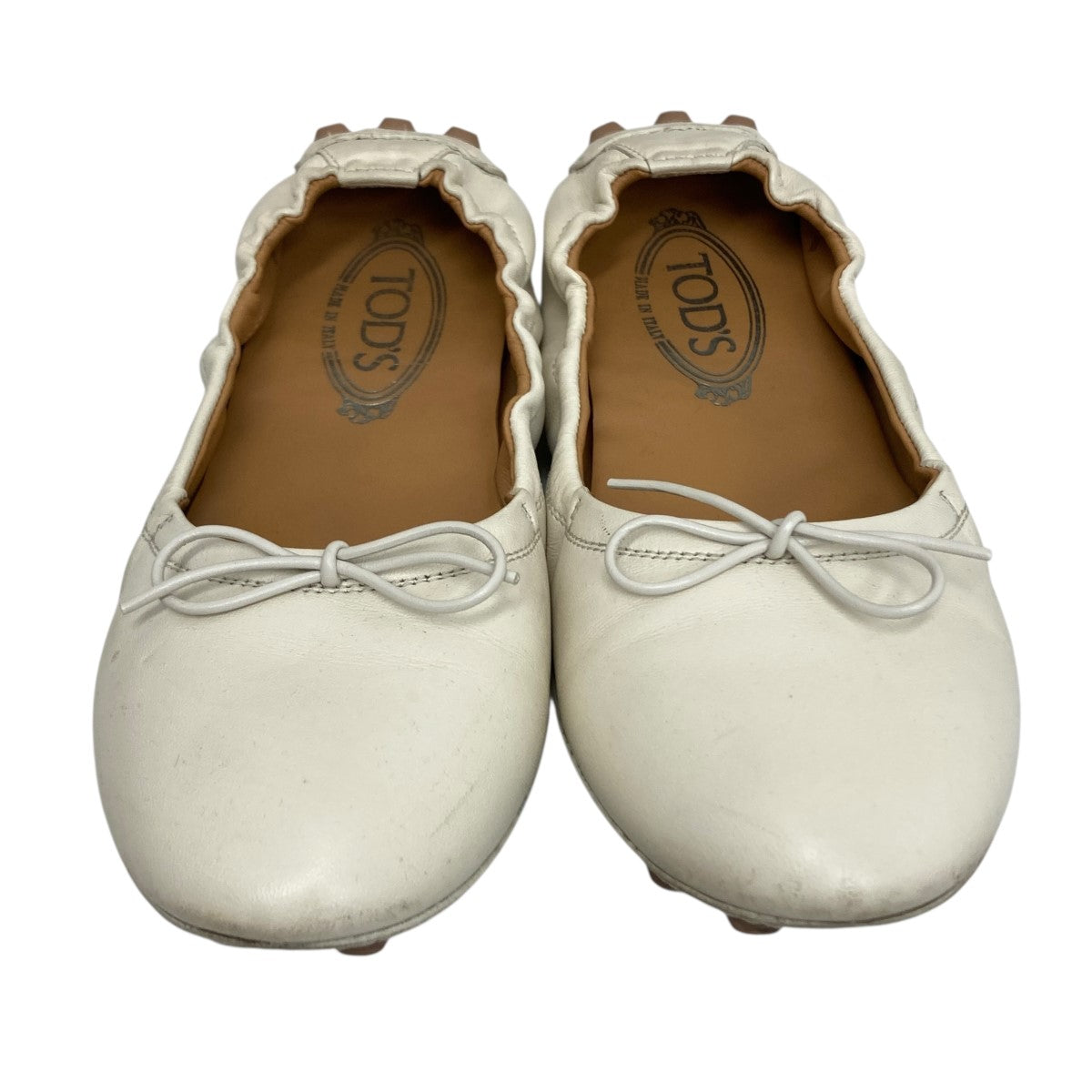 TOD'S(トッズ) レザーバレエシューズ XXW76K0HD20SOMB013