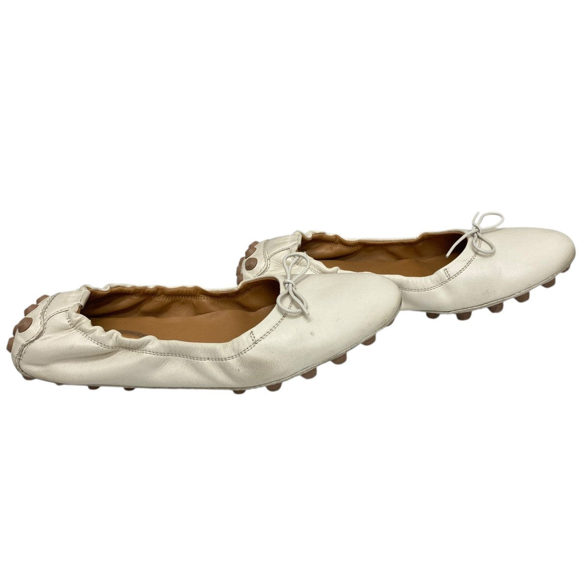 TOD'S(トッズ) レザーバレエシューズ XXW76K0HD20SOMB013