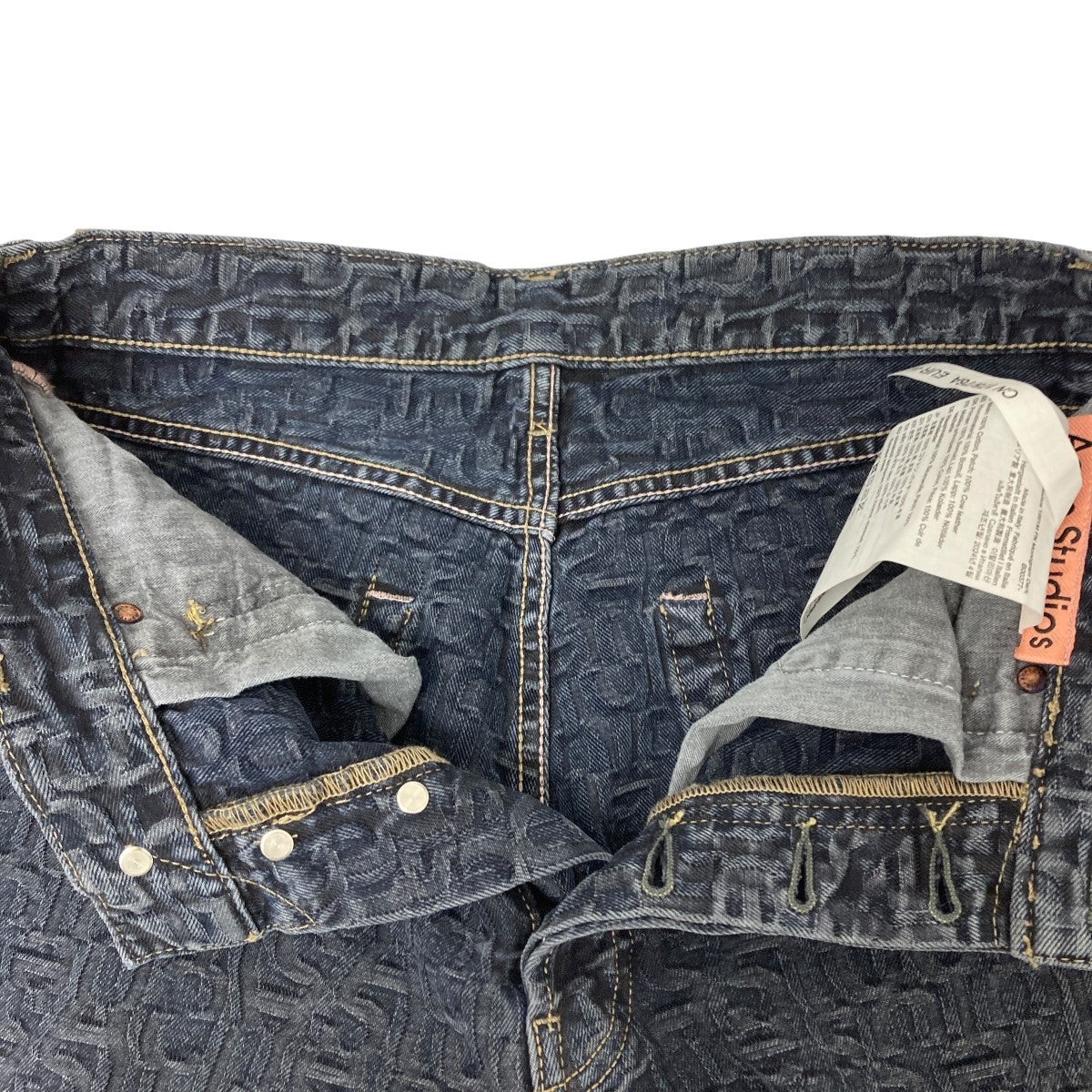 ACNE STUDIOS(アクネストゥディオズ) モノグラムデニム B00377