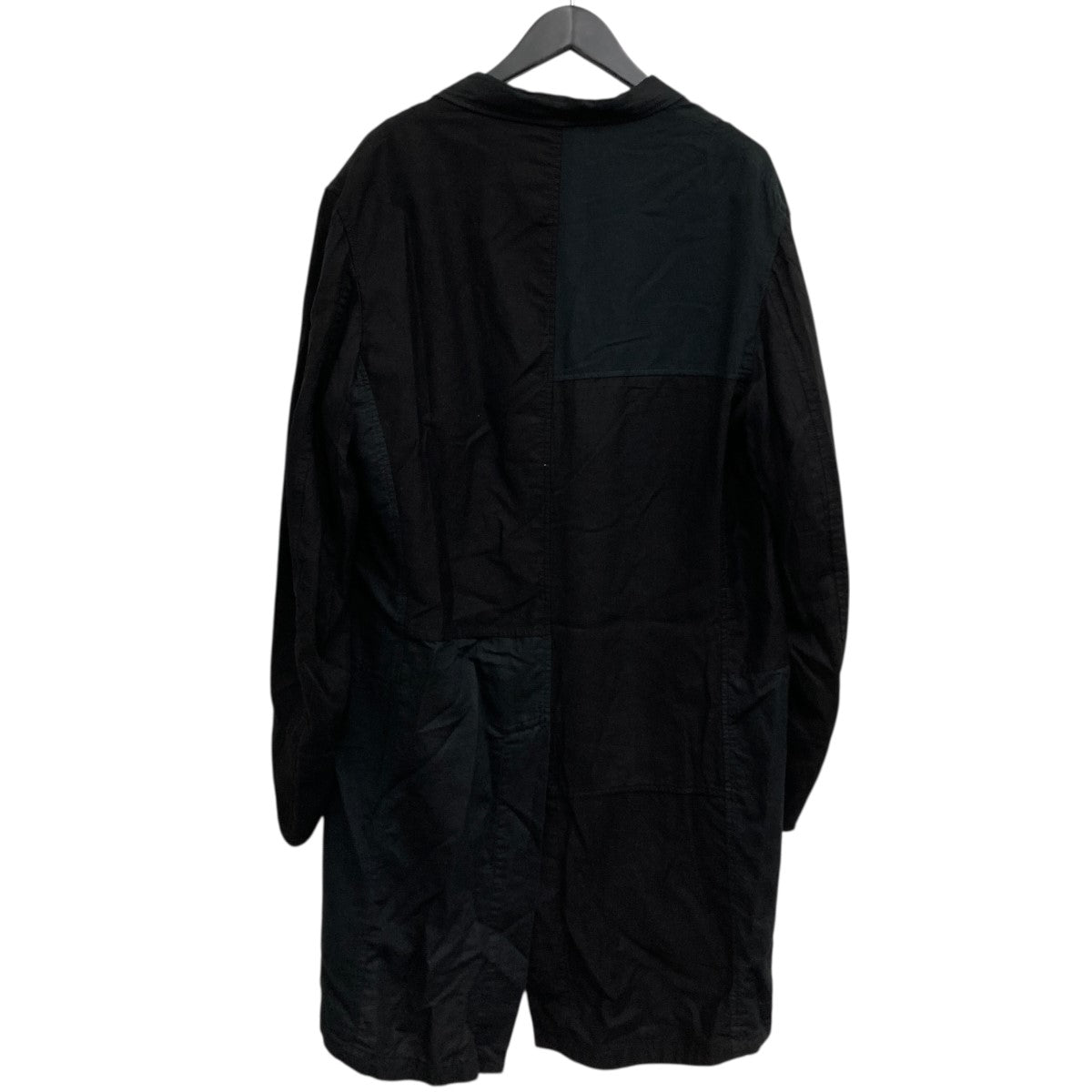 【美品】Ground Y ロングジャケット gc-d03-100 サイズ3 GROUND Y(グラウンドワイ) 24SSRAISED STRIPE OVERSIZED JACKET