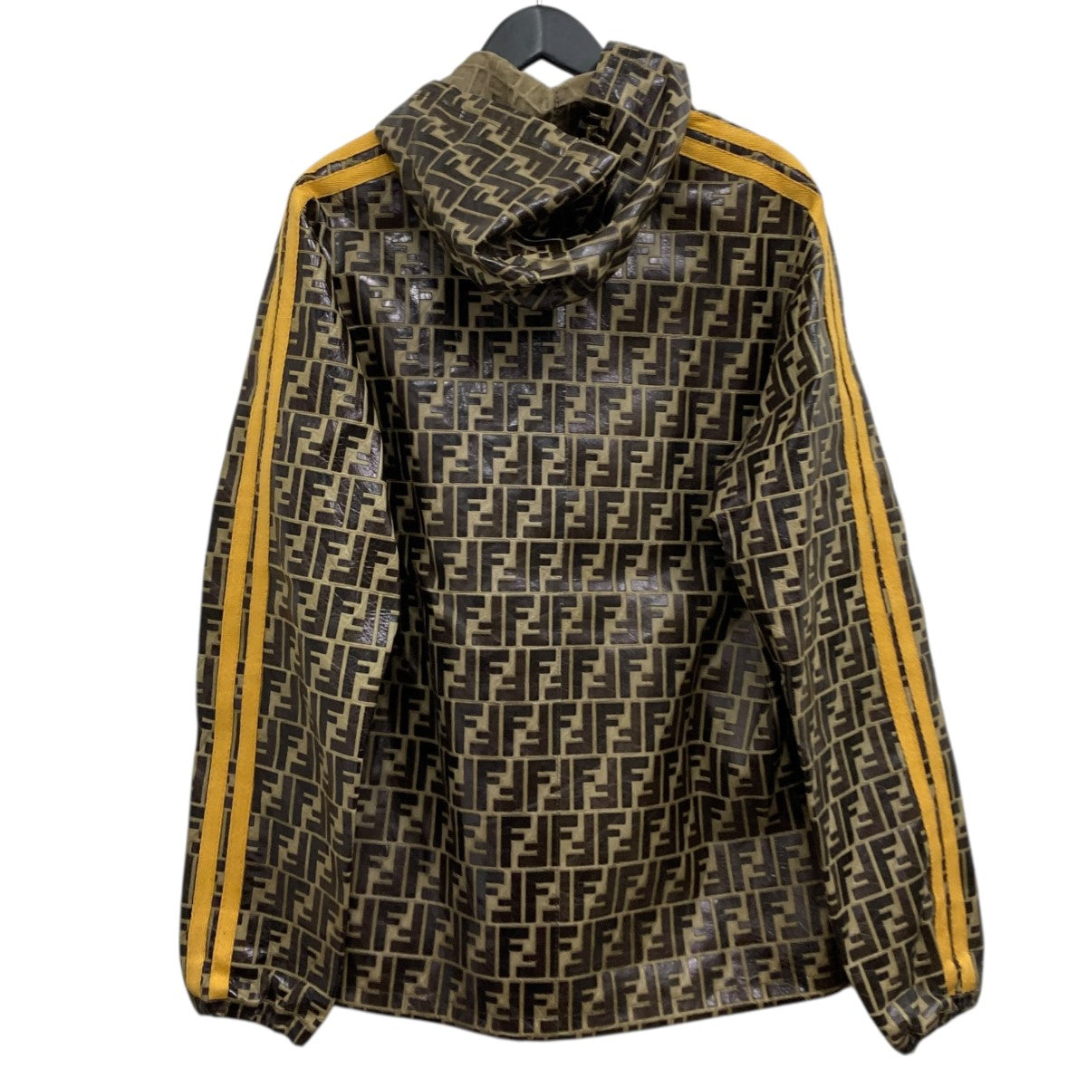 FENDI ズッカレザージャケット 古着・中古-2枚目のアイテム画像