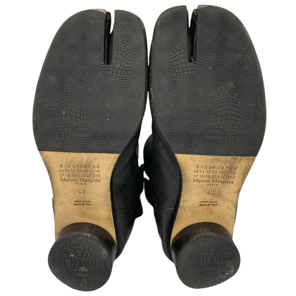 Maison Margiela(メゾンマルジェラ) 足袋レザーブーツ S57WU0153
