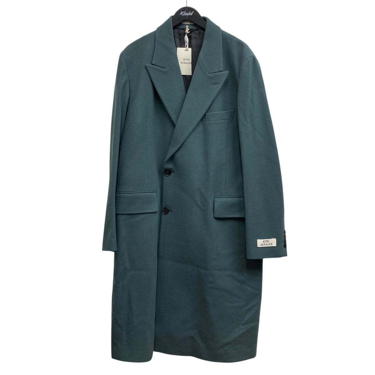 KITH×AURALEE ウールメルトンコート グリーン サイズ 4｜【公式