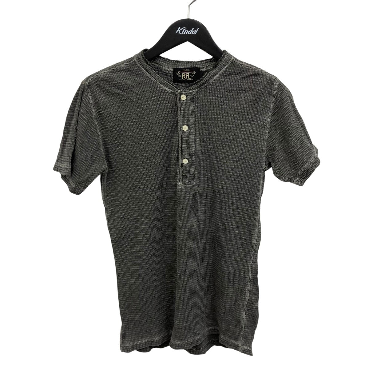 RRL ヘンリーネック サーマル Tシャツ 古着・中古-1枚目のアイテム画像