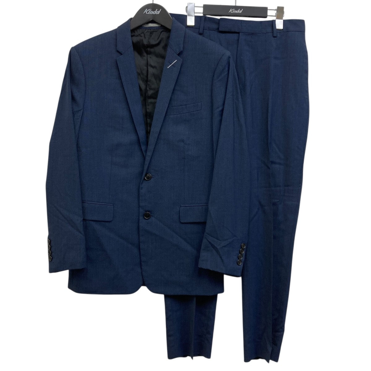 ✨️美品✨️ディオール　スーツ　セットアップ　ネイビー　ストライプ　XLサイズ ✨️美品✨️ディオール スーツ セットアップ ネイビー