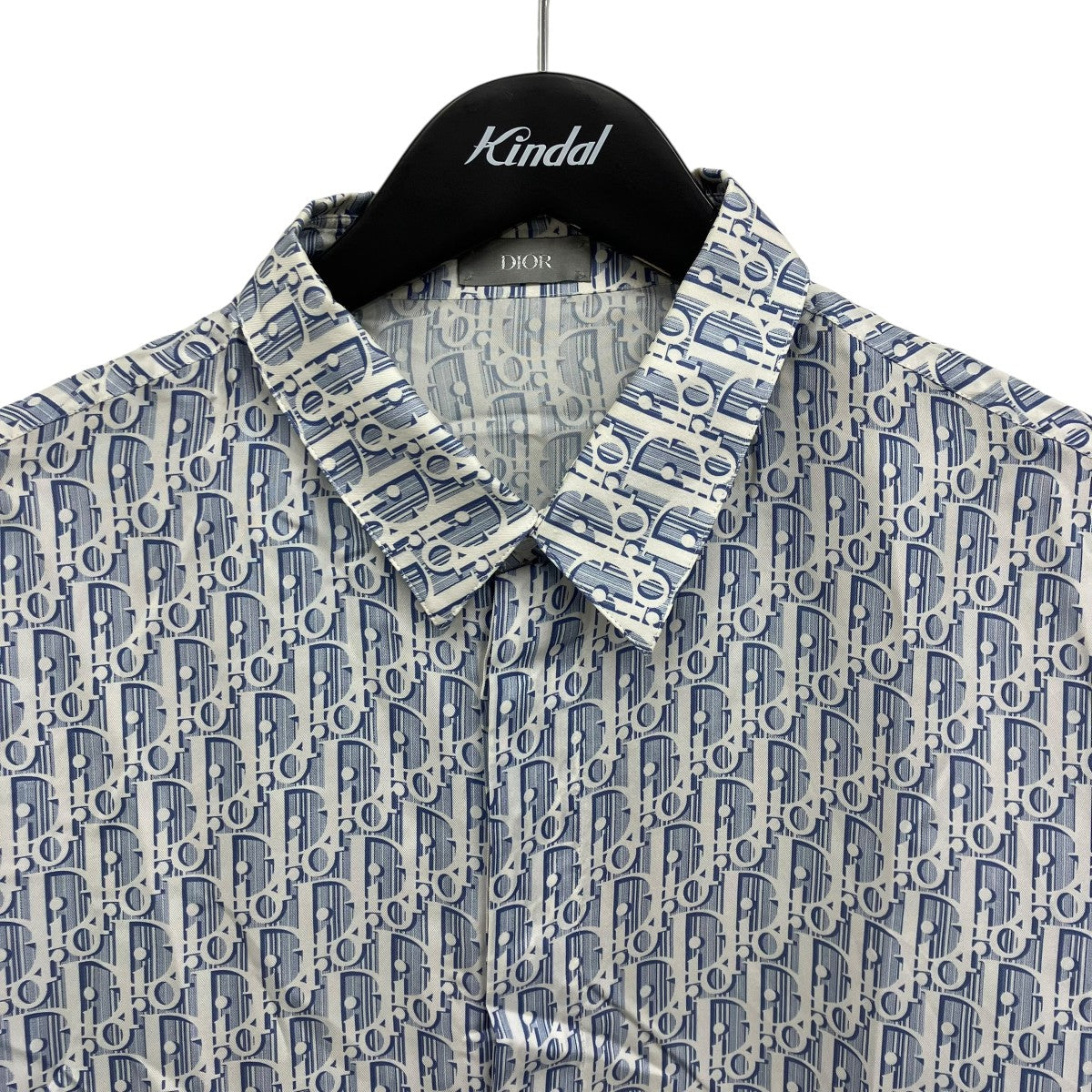 Christian Dior オブリーク半袖シルクシャツ 古着・中古-3枚目のアイテム画像