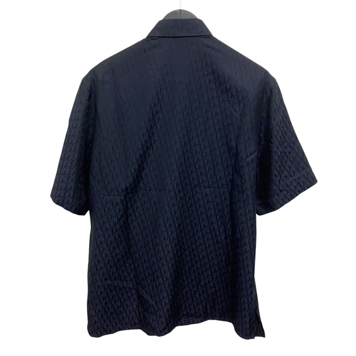 DIOR シルク混オブリーク柄半袖シャツ 古着・中古-2枚目のアイテム画像