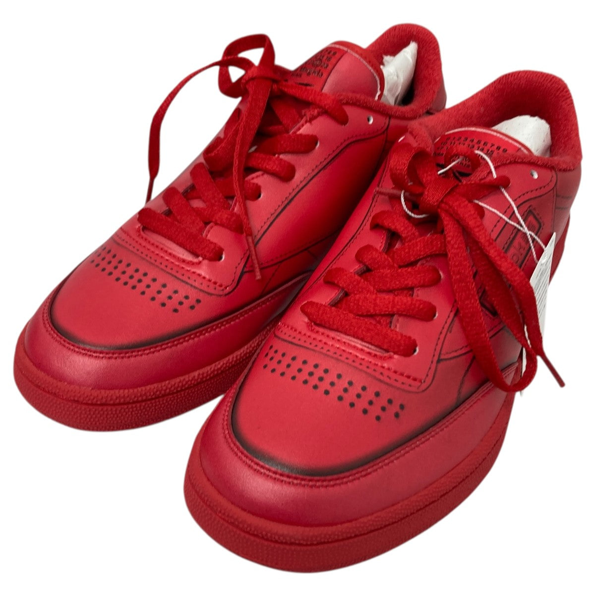 Maison Margiela × Reebok / ローカットスニーカー/28cm/RED/S57WS0405 Maison Margiela×REEBOK ローカットスニーカー S57WS0405 レッド