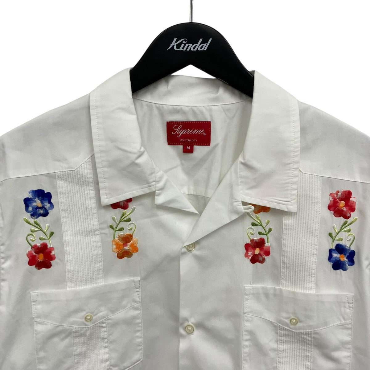 Supreme Flowers Guayabera S S Shirt オープンカラーシャツ 古着・中古-3枚目のアイテム画像